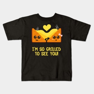 Romantic Grilled Cheese | Valentine Gift | Gift Ideas Kids T-Shirt